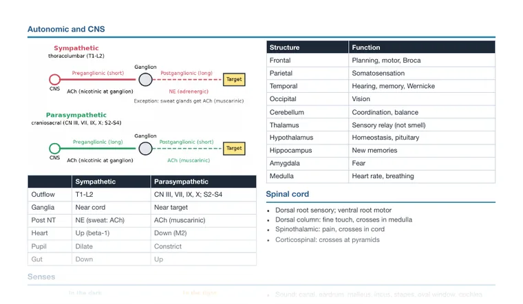 Cheat sheet, page 2 (partial preview)